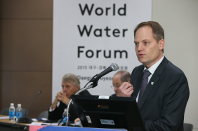 'IWRM Post-2015: a New Way Forward’ HLP - Daegu, 15 April. Photo: World Water Council.