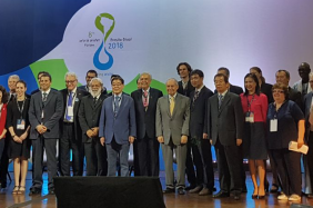 Implementation Roadmaps Champions at the 8th World Water Forum special session  